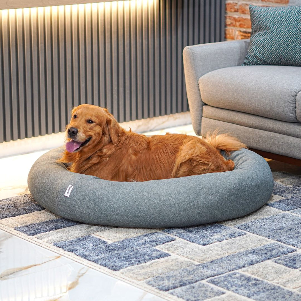 Funda Lino para Cama Antiestrés para Perros