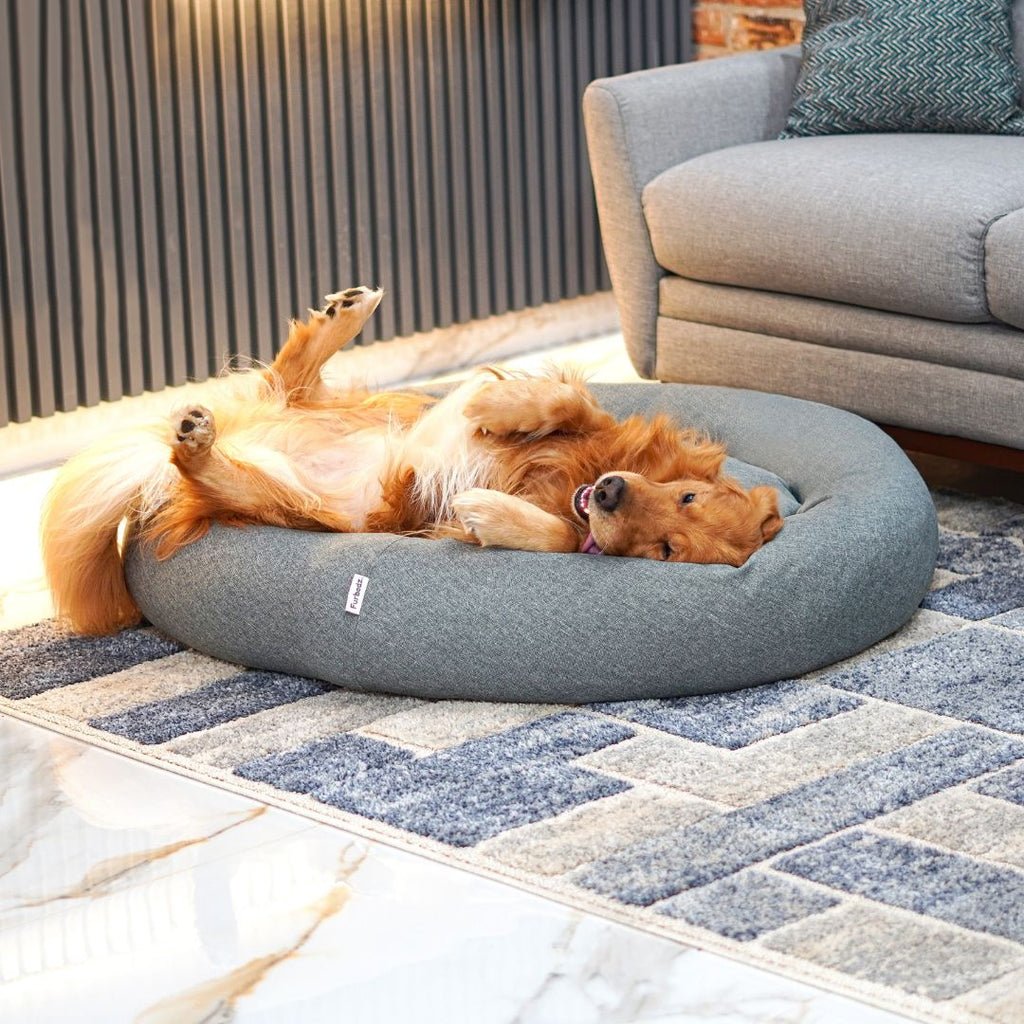 Funda Lino para Cama Antiestrés para Perros