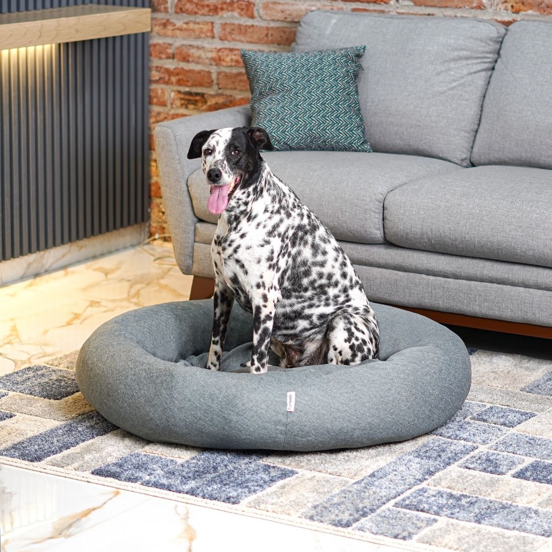 Funda Lino para Cama Antiestrés para Perros