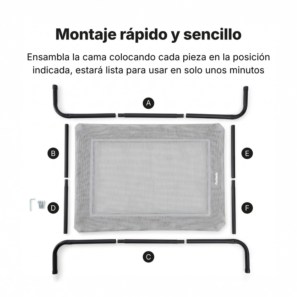 Cama Elevada para Perros