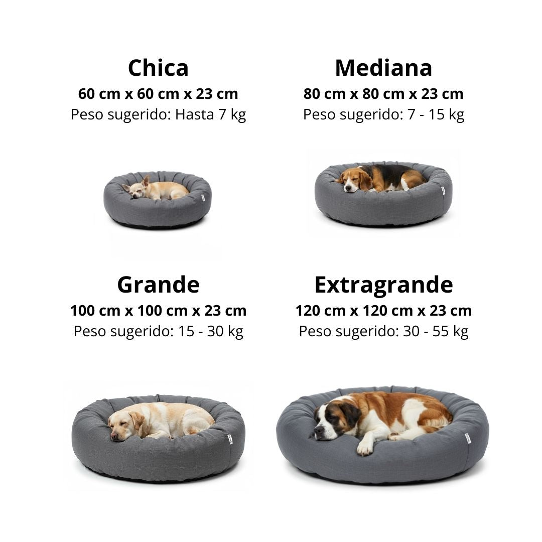 Cama Antiestrés para Perros Lino