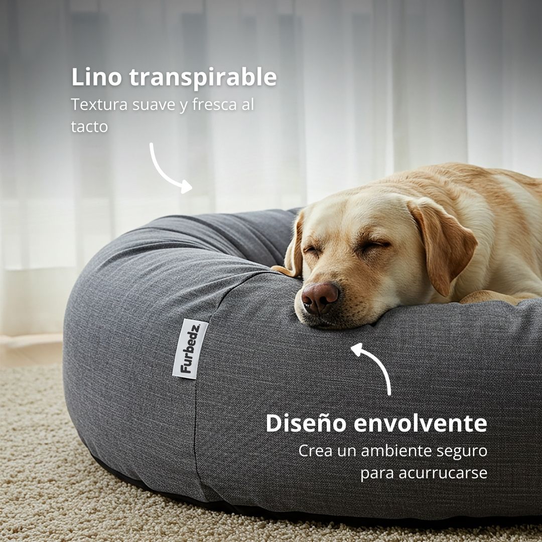 Cama Antiestrés para Perros Lino