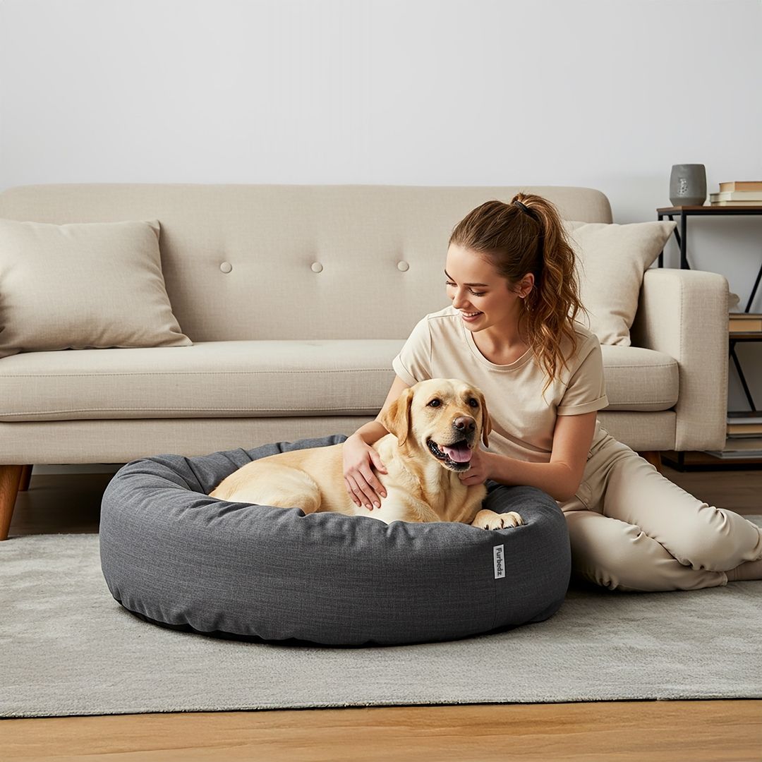 Cama Antiestrés para Perros Lino