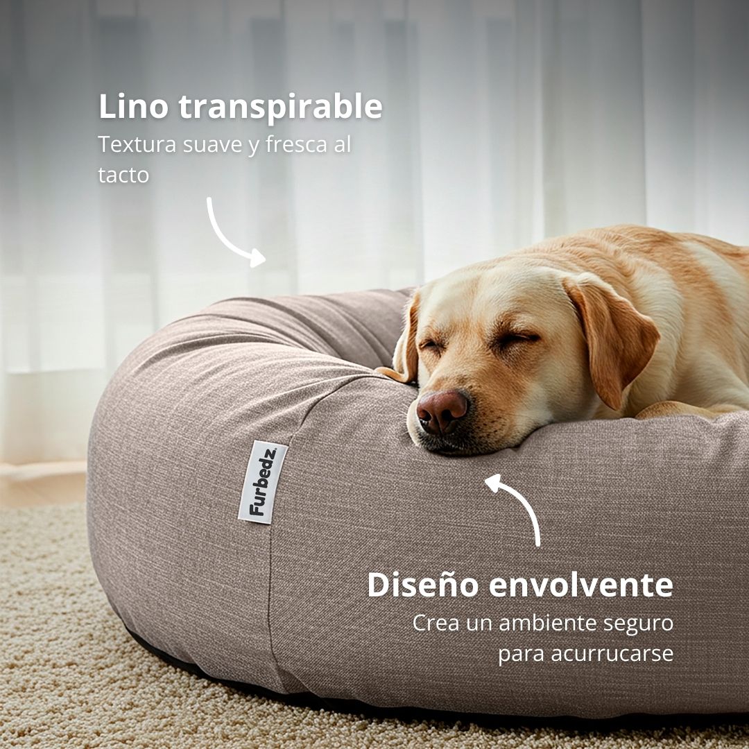 Cama Antiestrés para Perros Lino