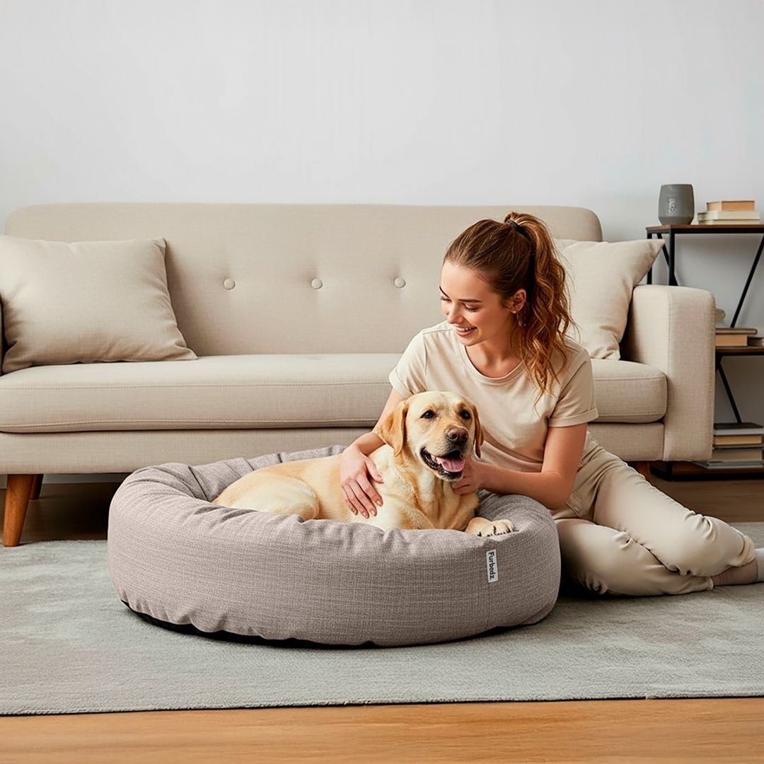 Cama Antiestrés para Perros Lino
