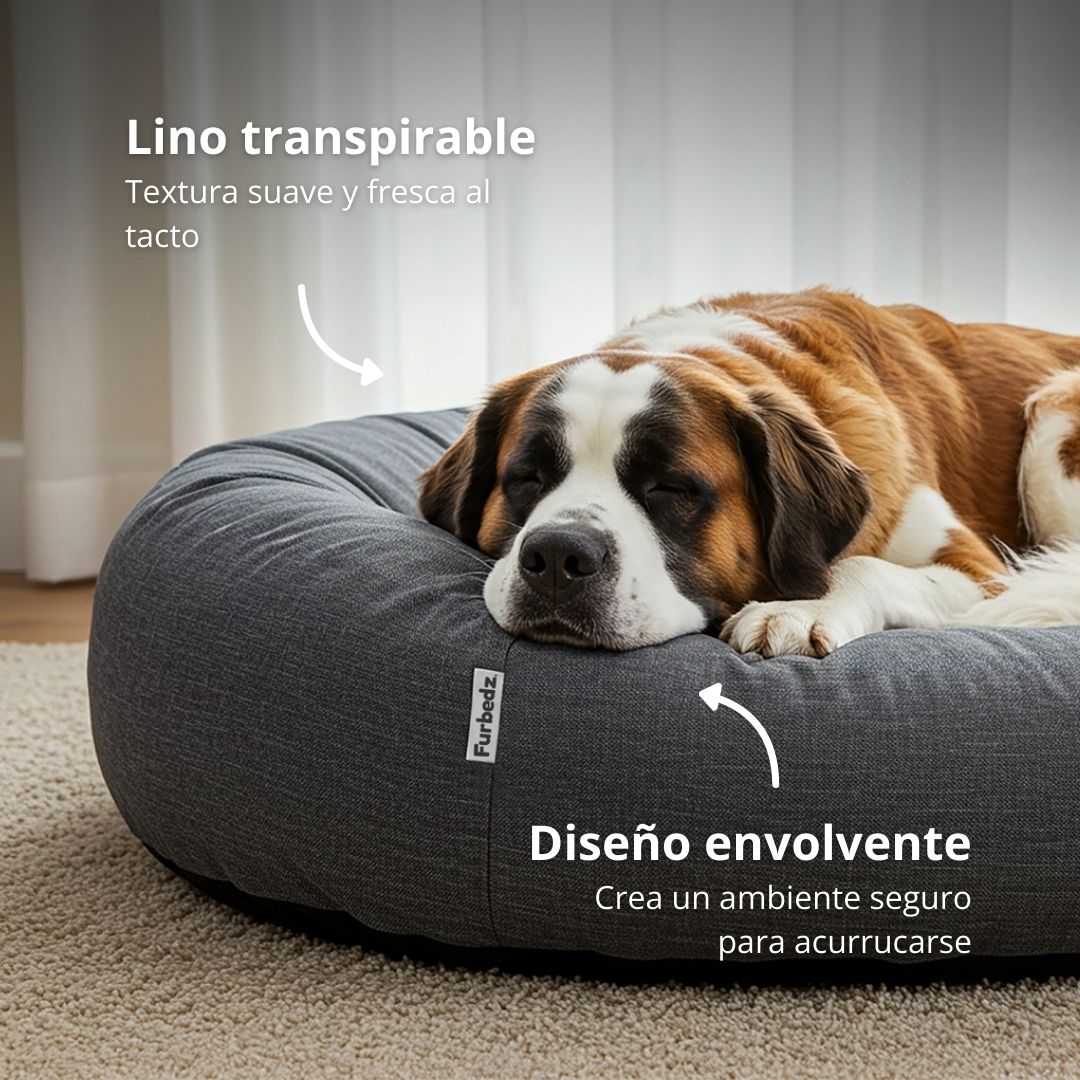 Cama Antiestrés para Perros Lino