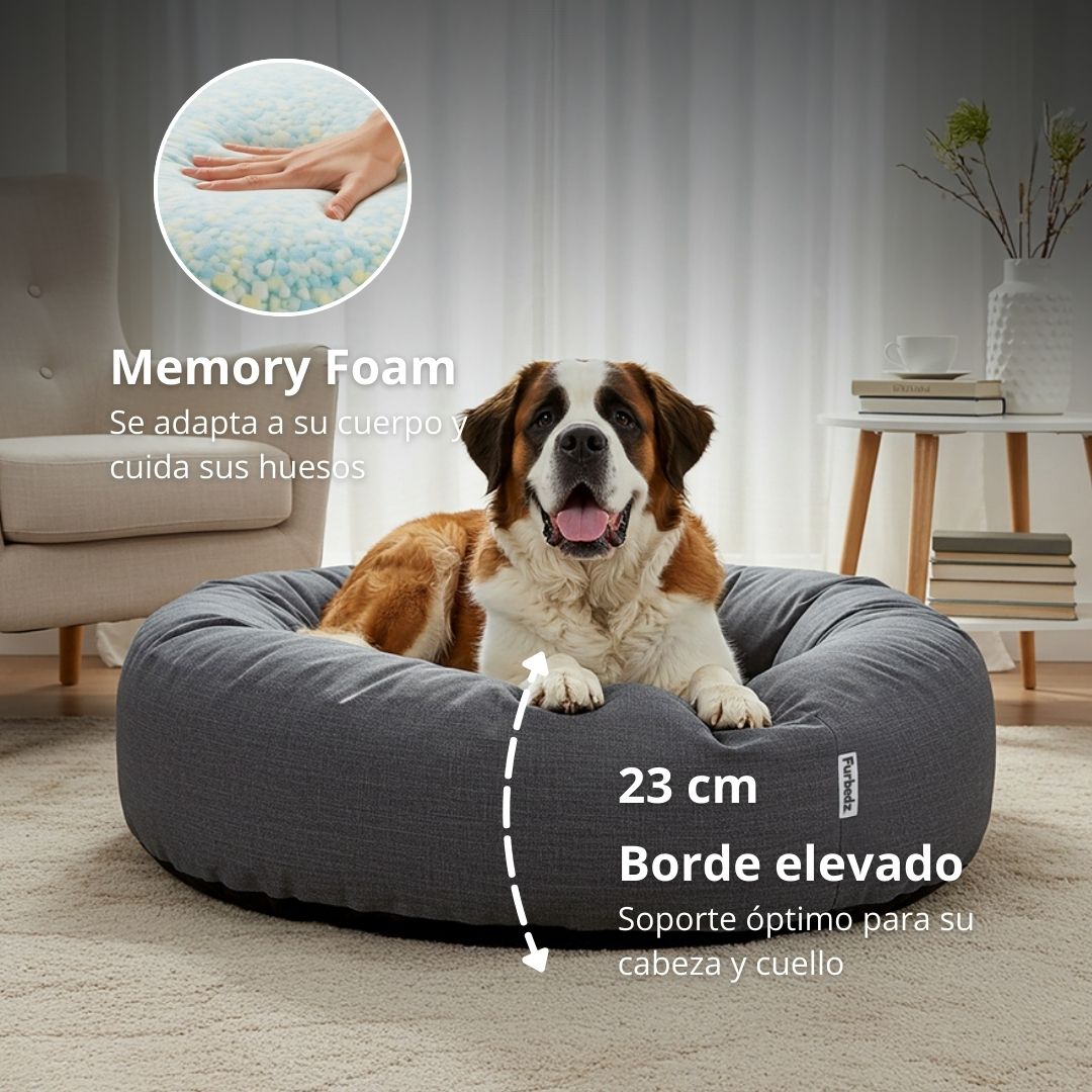 Cama Antiestrés para Perros Lino