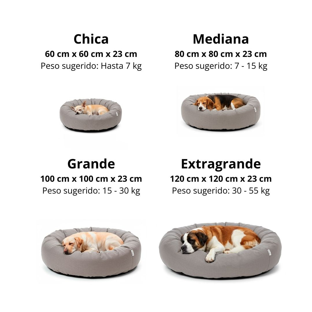 Cama Antiestrés para Perros Lino