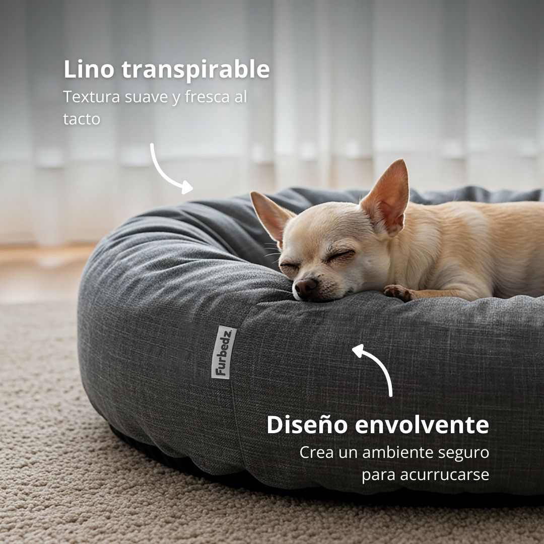 Cama Antiestrés para Perros Lino