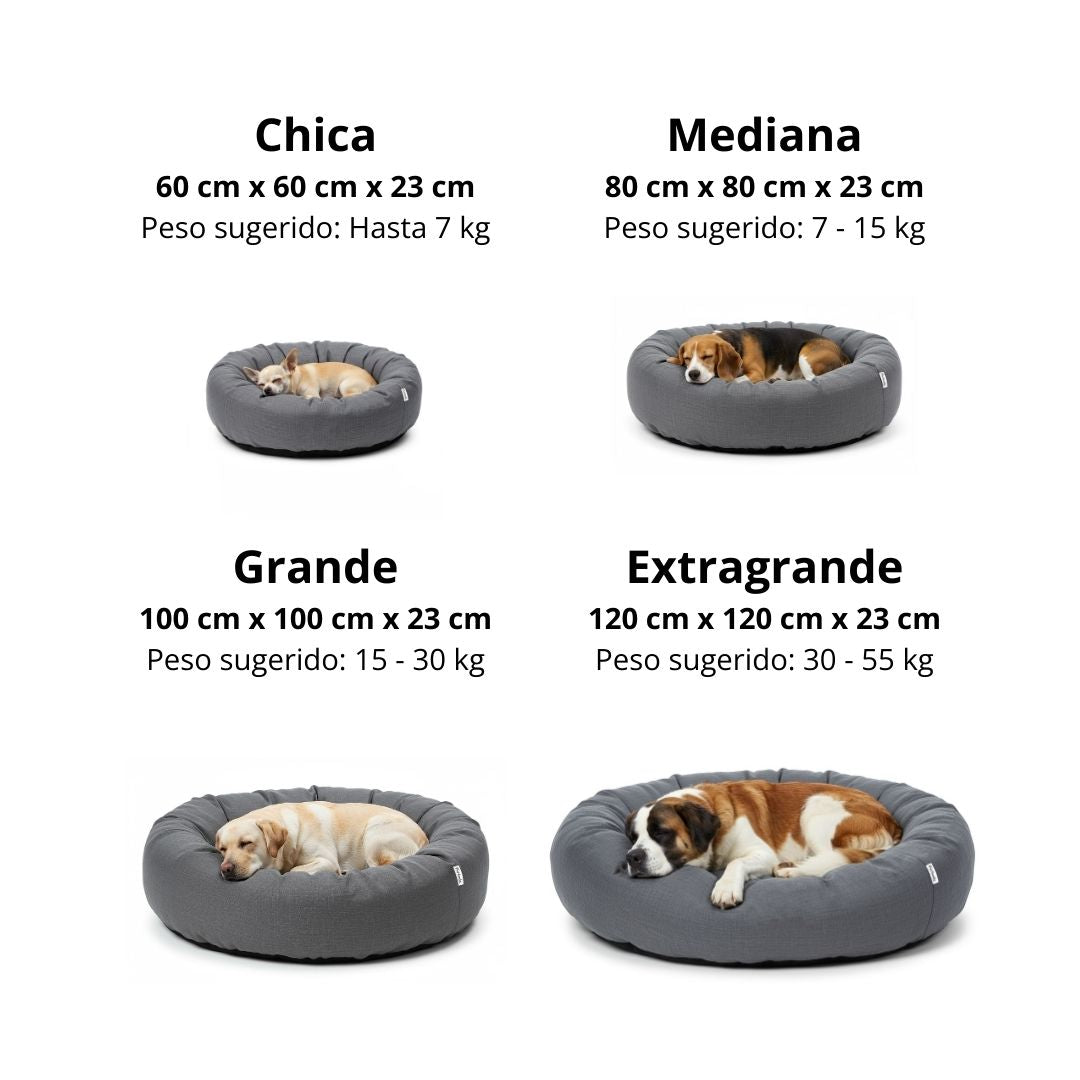 Cama Antiestrés para Perros Lino