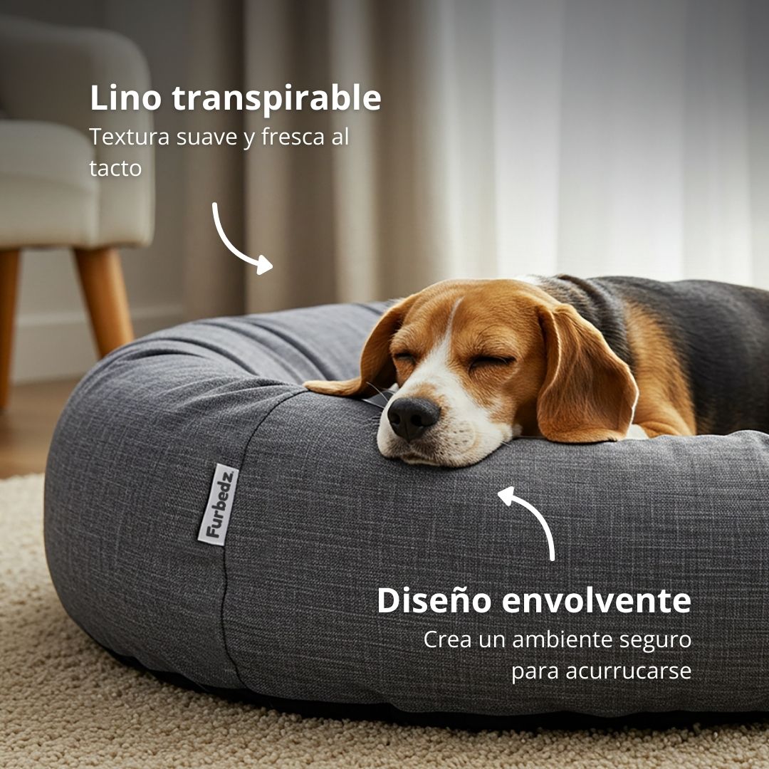 Cama Antiestrés para Perros Lino