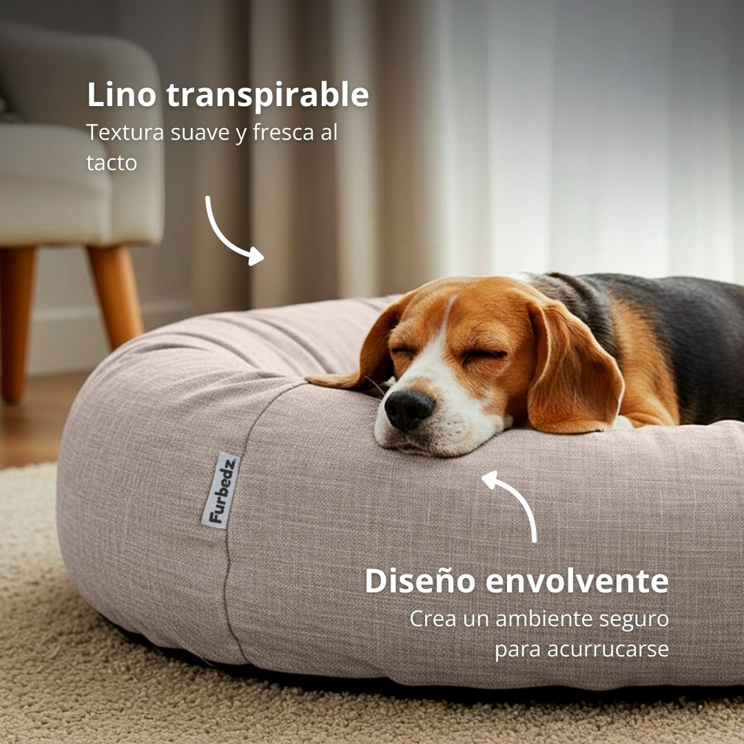 Cama Antiestrés para Perros Lino