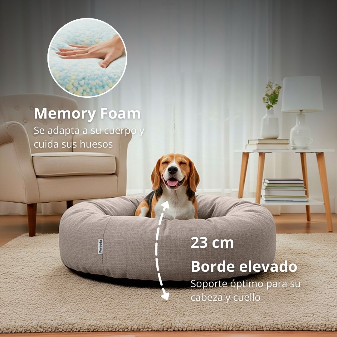 Cama Antiestrés para Perros Lino