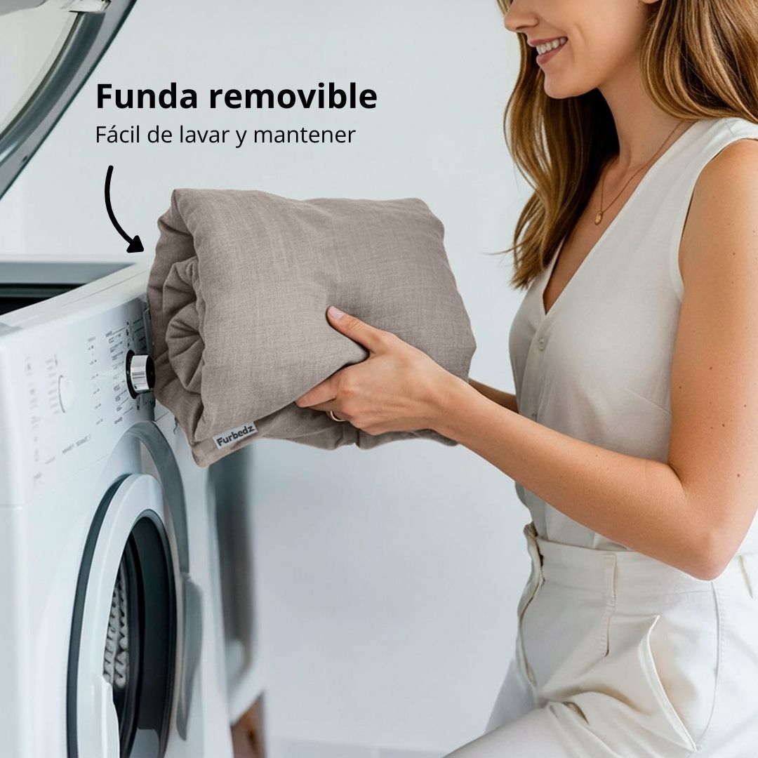 Cama Antiestrés para Perros Lino
